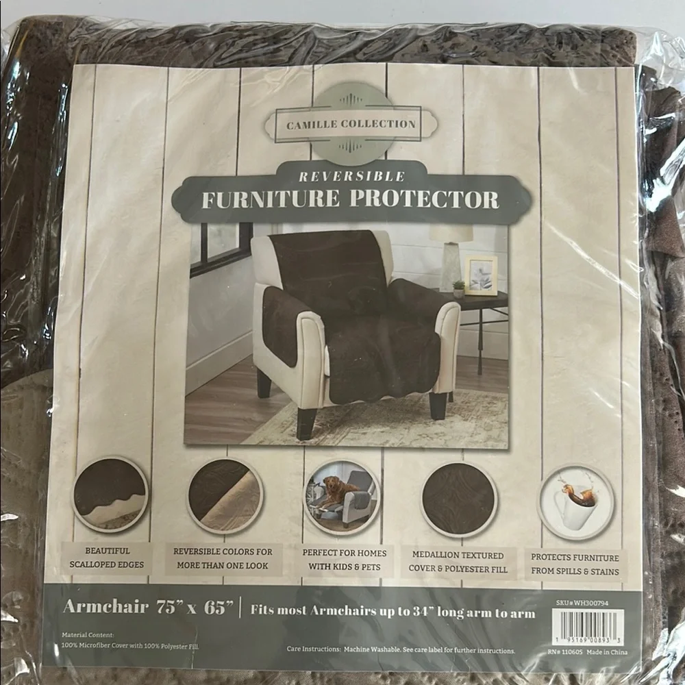 Brown Reversible Furniture Protector brand new in package